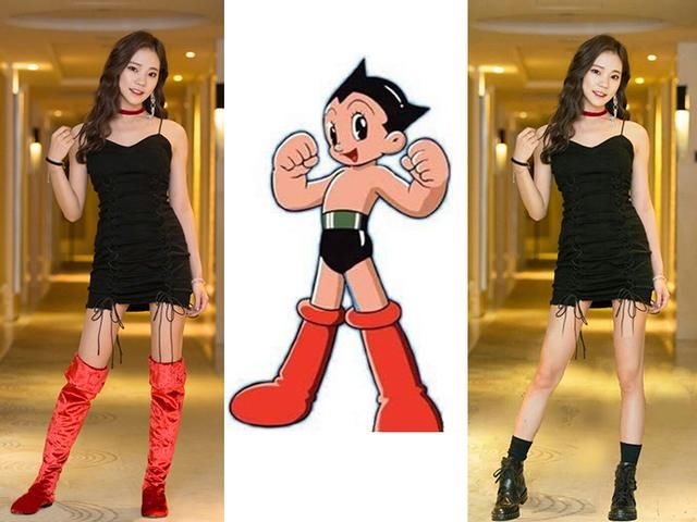 火箭少女红黑配参加跑男，孟美岐吴宣仪炫腹，美云奥娟却入了秋