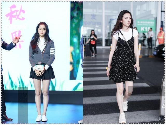 看了宋祖儿膝盖，再看看欧阳娜娜，网友：真是没有对比就没有伤害