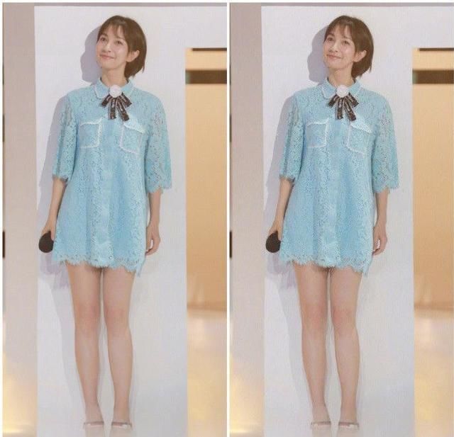 吴昕太敢穿了，这裙子短的像是只穿了件上衣，不走光算你厉害!