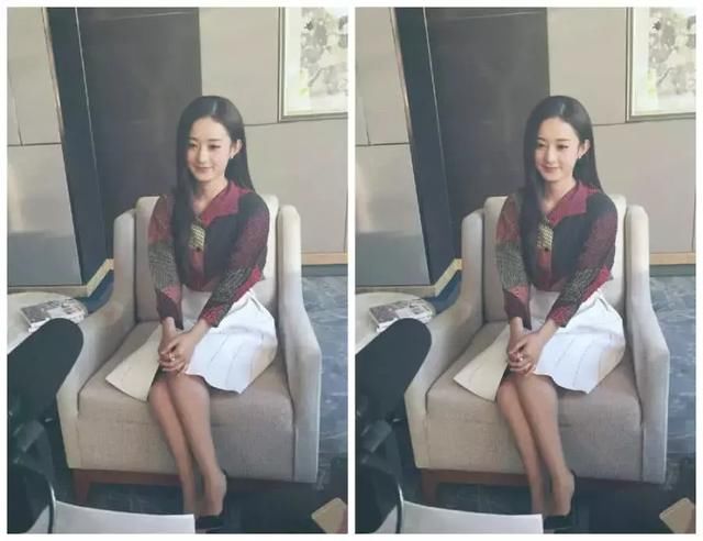 《快本》舞台，赵丽颖“坐姿”获赞，女王气息油然而生！