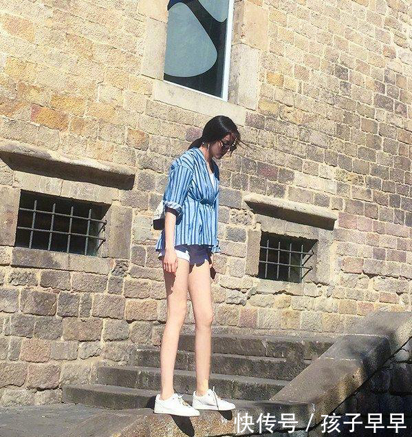 迪丽热巴太敢穿了!这么紧的短裤也硬穿,网友:不嫌勒得慌吗?