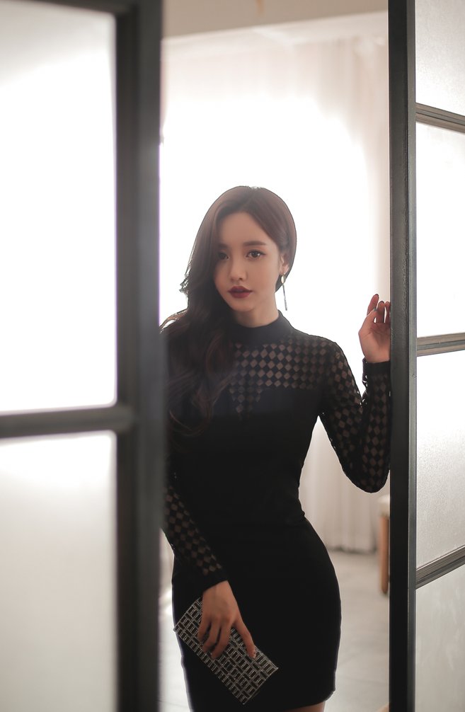 钻石黑桃皇后透明职业裙