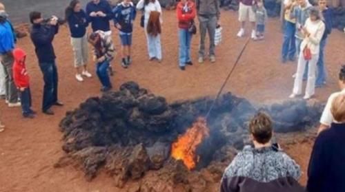 世界最狼狈的火山，只有13米如今沦为烧烤炉子被游客拿来烧烤