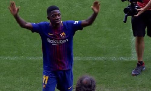 BBC记者:阿森纳报价登贝莱的消息属谣言