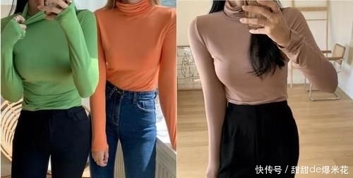  #冬天#冬天内搭我只穿这4款！百搭保暖还显瘦！裹成熊也好看