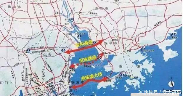 港珠澳大桥后，深圳珠海拟建“超级跨海通道”!