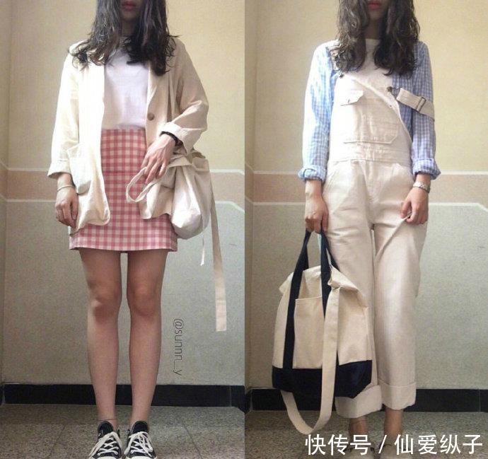 「日常」少女的日常搭配参考,休闲舒适就好看