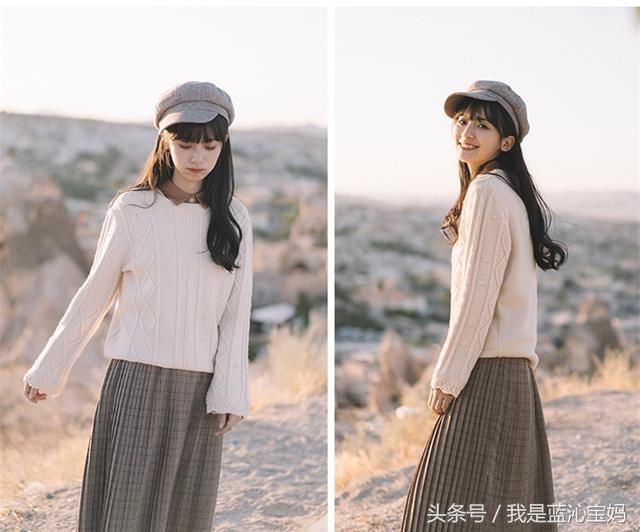 初秋怎么穿?文艺小姐姐的穿搭示范给你灵感