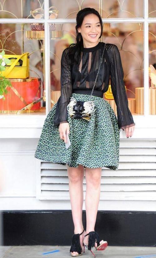 42岁舒淇全新造型现身，网友：仙女下凡了！