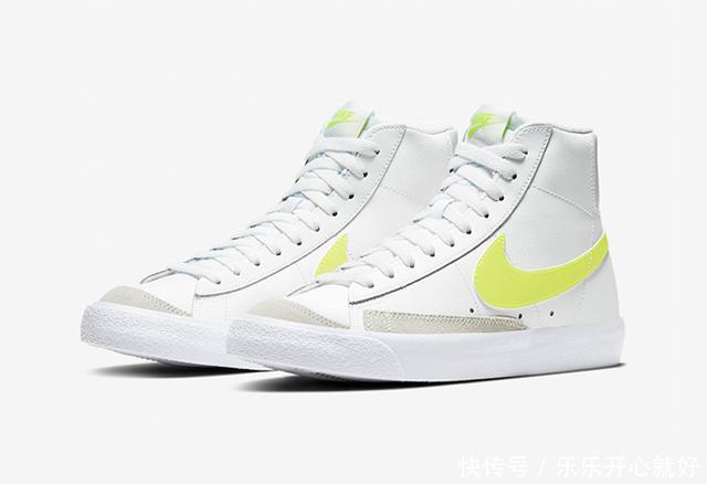  『醒目』醒目亮眼的柠檬钩子！全新配色Nike Blazer Mid即将登场