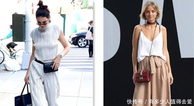 女生阔腿裤万万不要这样穿出门，特别第1个，显丑又没女人味！