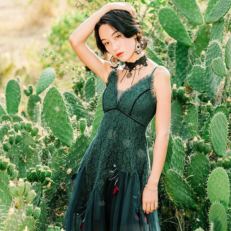 每个女神都要有的一款长裙，一席长裙，给你不一样的“仙女”气息