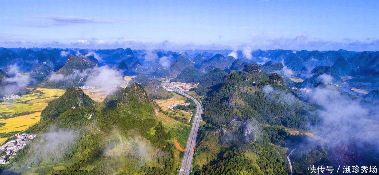 我国颜值最高的一条公路, 穿越大半个广西, 沿途皆是风景