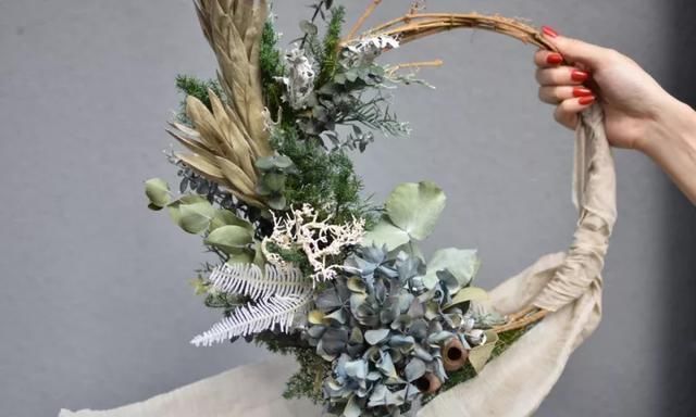  『手工』DIY手工制作：用干花做的花艺作品，比鲜花还美！