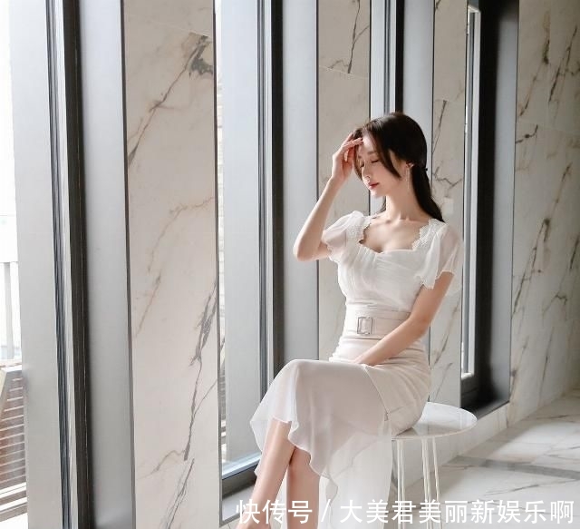  【透纱】孙允珠-清纯花蕾优雅透纱鱼尾裙鉴赏