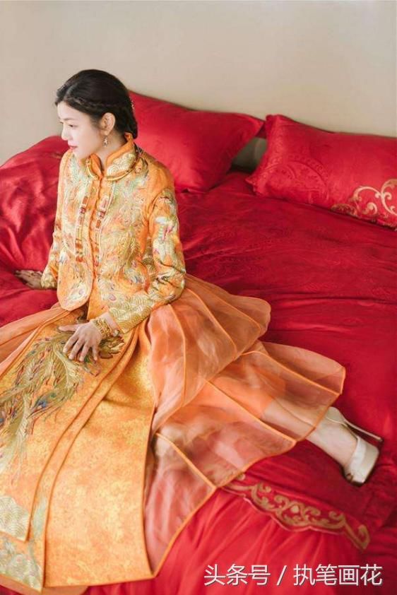 女明星出嫁钟爱旗袍,Angelababy华贵,林心如霸气,她却最朴实!