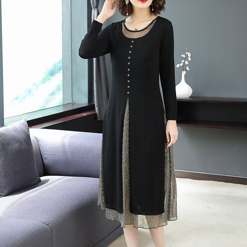 9月秋裙又火了，瞧下面70后这样穿，一款比一款好看，不火才怪