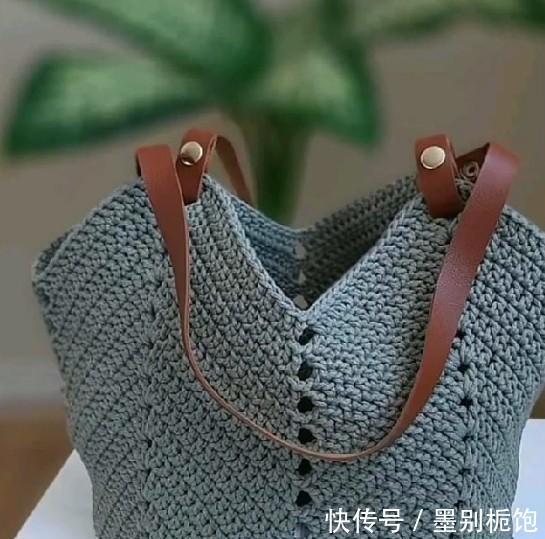 『手工』一点不比名牌包包差!多款手工编织的毛线包包,太时尚了