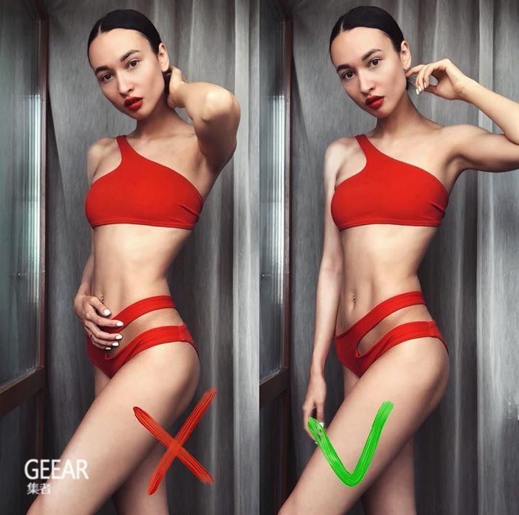 多一根手指瞬间瘦脸?只要掌握这些细节就能轻松拍出名模美照!