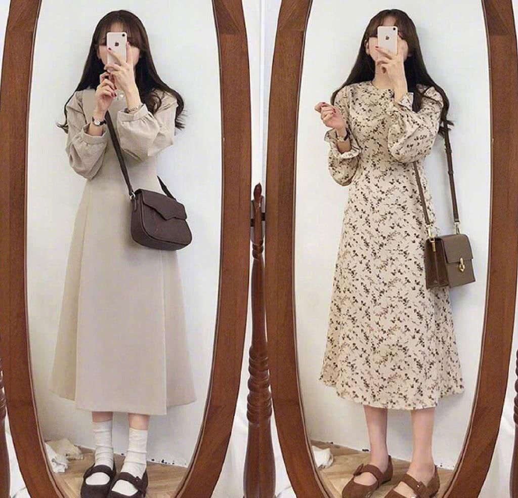 『少女』甜美少女别错过的穿搭!碎花+长裙,这CP我磕了!