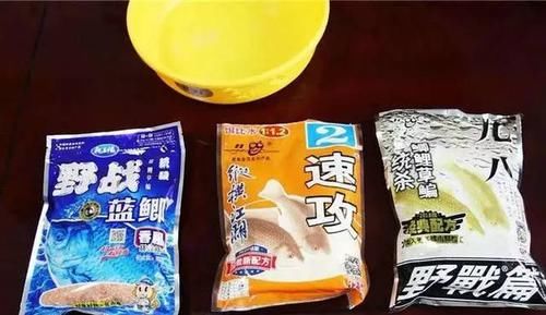  #种饵料#收藏！商品饵配配比，野战蓝鲫4种搭配方法
