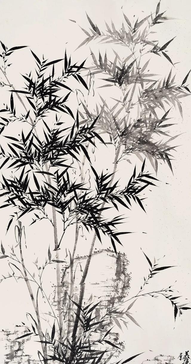  [展现]水墨竹 一样展现竹子的气质