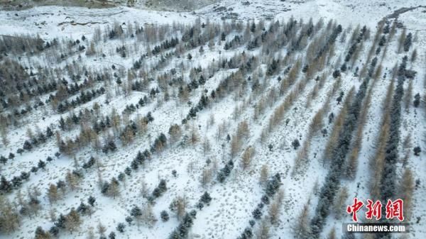 雪后祁连山银装素裹分外妖娆