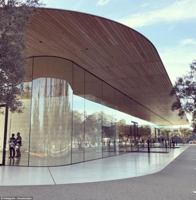 苹果最新总部“飞船校园”的幕后照片曝光,科技馆十足,多图