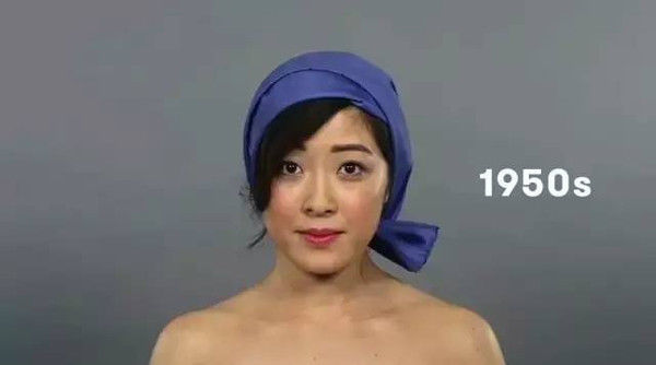 镜头下:中国女性百年妆容演变，你觉得哪个年代最美?