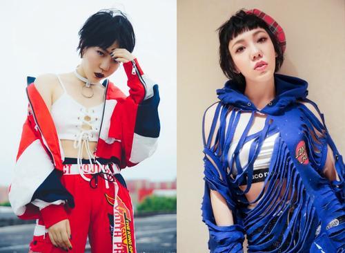 吴莫愁又刷三观，短裤下方穿渔网袜，网友：这腿给100分！