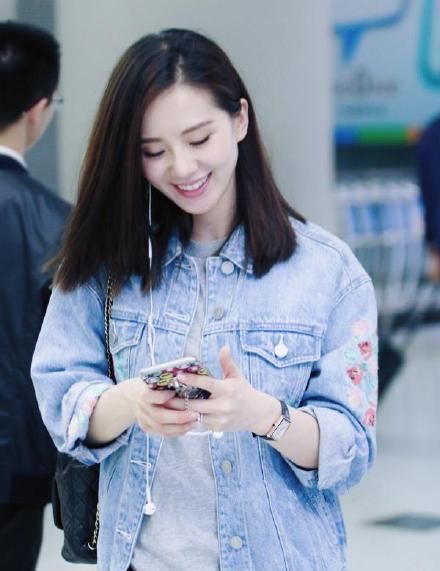 宋茜、郑爽、赵丽颖、赖雨蒙、李沁、刘诗诗 太适合穿牛仔服了吧