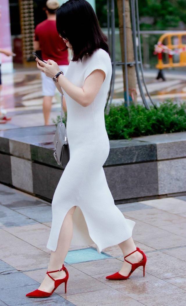 杭州龙湖金沙天街美女街拍,看一眼目光就无法移开了