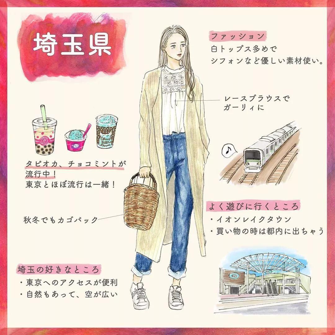 『全国』日本47个都道府县「全国女子图鉴」