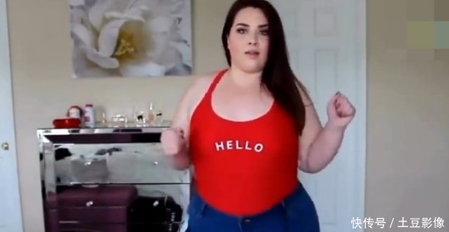 #漂亮#谁说胖女孩不漂亮,这名女孩让你打破对胖的观念