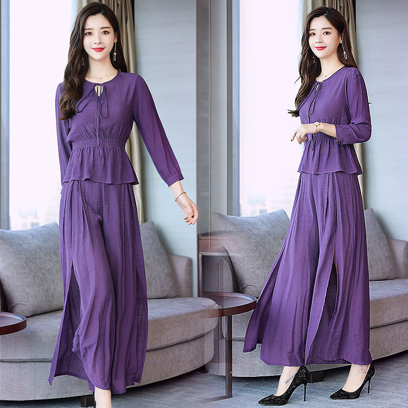 媳妇不买连衣裙!只买新款秋季洋气套装，优雅大气，十足女人味