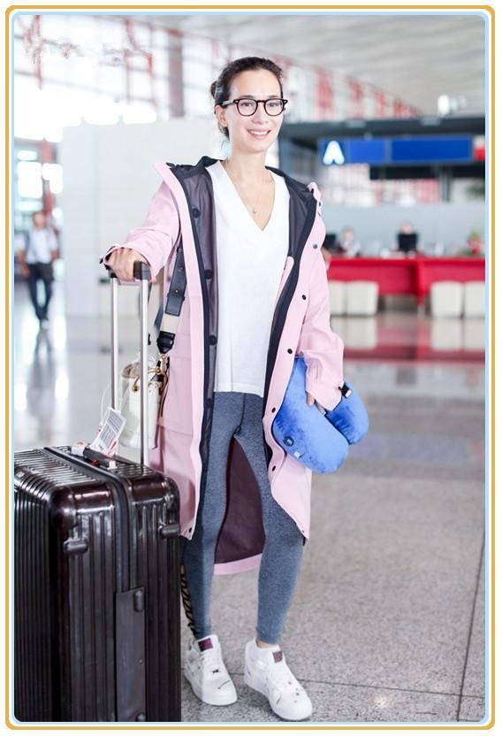 真是服了卢靖姗，腿这么粗还敢穿健美裤，网友：韩庚看见都想哭！