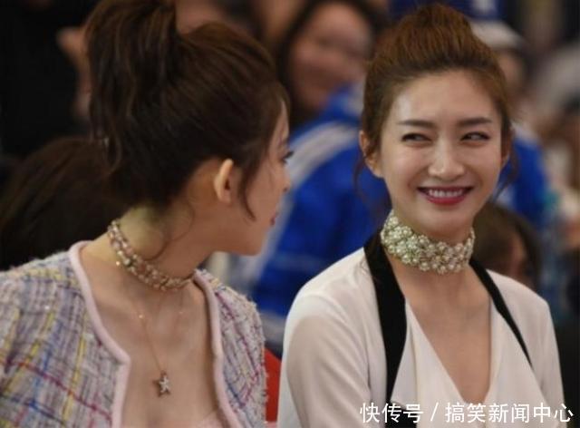古力娜扎和江疏影同框后，网友：一对比差距就出来了！