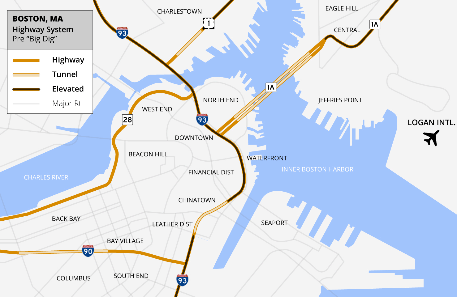  「波士顿」不到10公里的公路：却耗资1524亿美国最贵，建成后却是豆腐渣工程