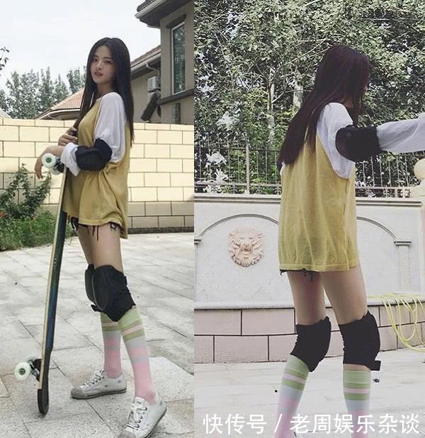 20岁杨超越晒近照，穿超短裤大秀长腿，网友：把郑爽都比下去了