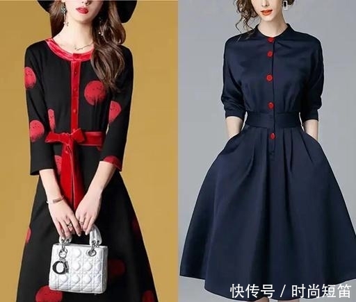 #显嫩#春季来临,把你的裤子都丢掉吧,今年流行穿裙子,显嫩又洋气!