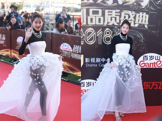 关晓彤造型师该不会喜欢鹿晗吧？网友：腿是真服，上半身我沉默了