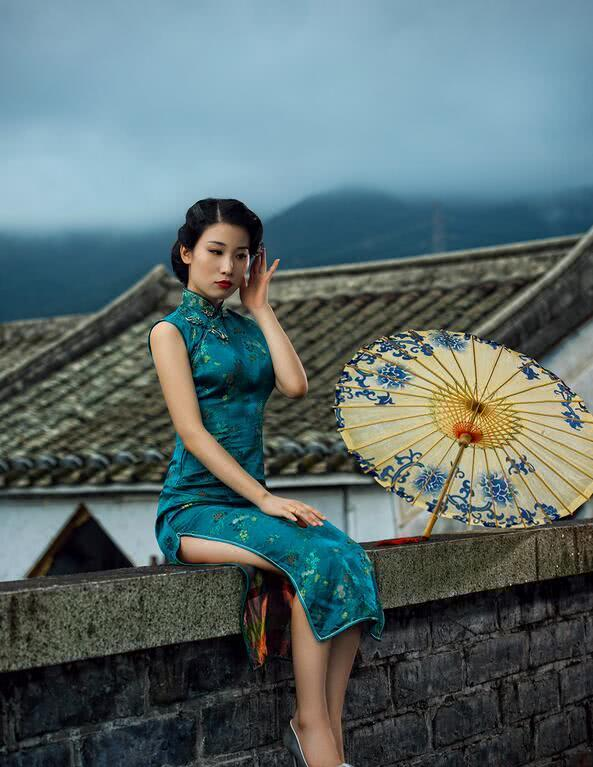 『适合』微胖型的小姐姐, 适合高开叉吊带连衣裙