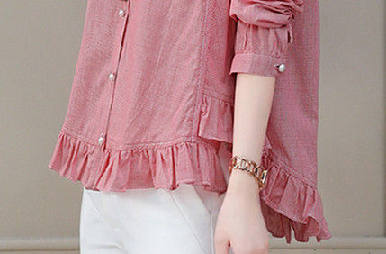 头次发现!这小衫，比真丝还洋气百搭，43岁以上女人中秋穿正好