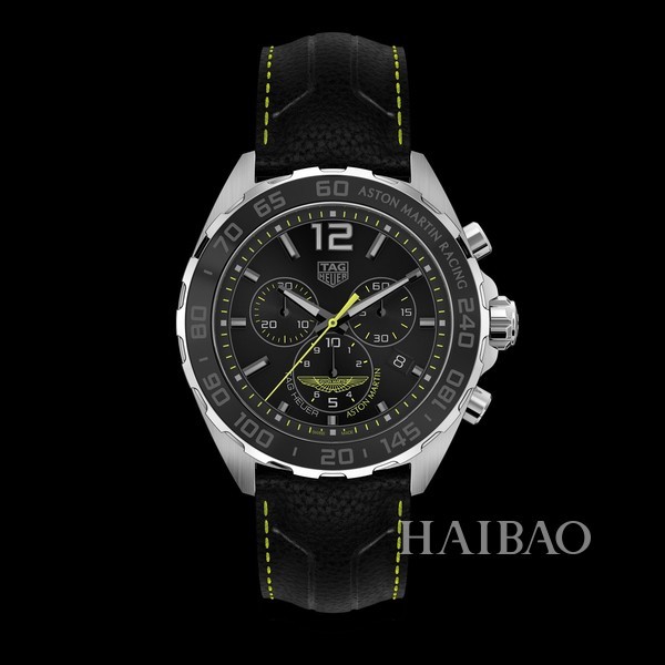 泰格豪雅发布阿斯顿马丁特别款计时码表