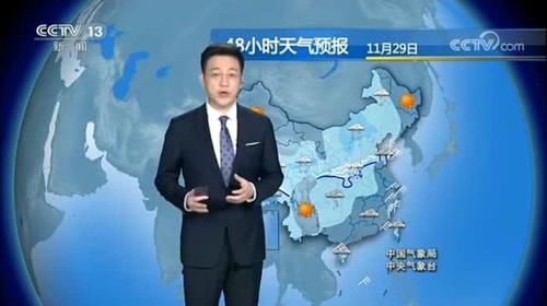  「降雪」受冷空气影响，全国雨雪广泛，北方大部被降雪覆盖