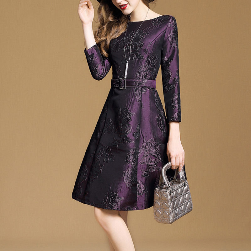 八月新品:欧货高级裙,一款比一款高贵,60后穿焕发高贵女人味