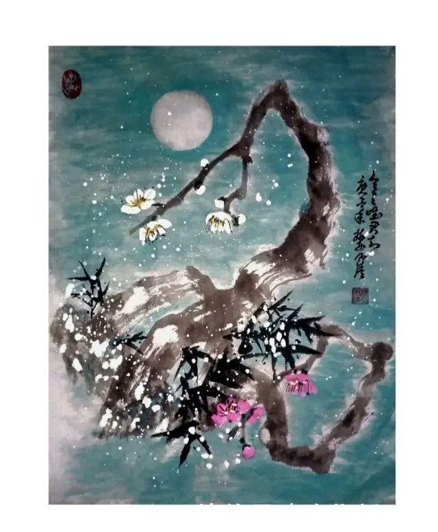 『诗书画』赵军梅诗词《叹红尘》等 诗书画