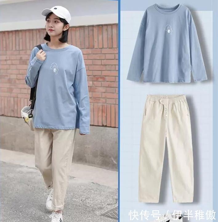  『清爽』清新可人的浅蓝色系穿搭，甜美又治愈，干净又清爽，让人无限着迷