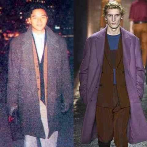 时尚是个轮回，十几年前张国荣的穿衣品味，当今男模都自愧不如