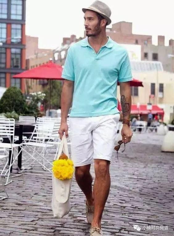 酷夏也要做个优雅的型男，夏日白裤穿搭推荐